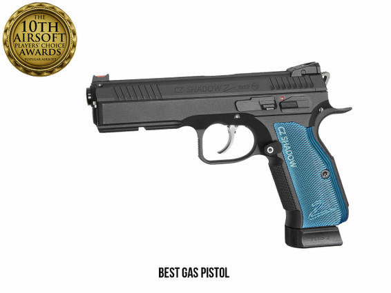 ASG CZ Shadow 2 Co2 Blowback Pistol (Blue Grip)