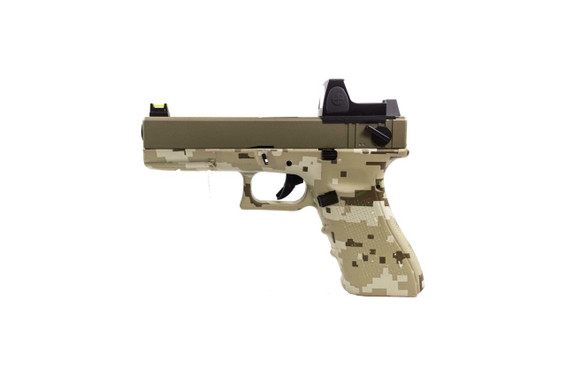 Raven EU18 Hydro Series GBB Pistol in Digital Desert /Tan