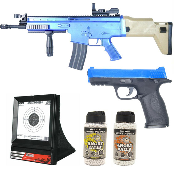 SCAR Spring BB Gun Bundle deal