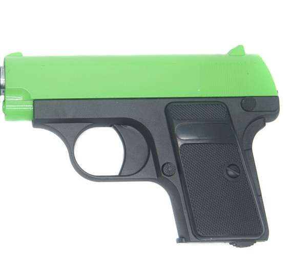 Galaxy G1 Metal Spring Pistol BB Gun in Radioactive Green