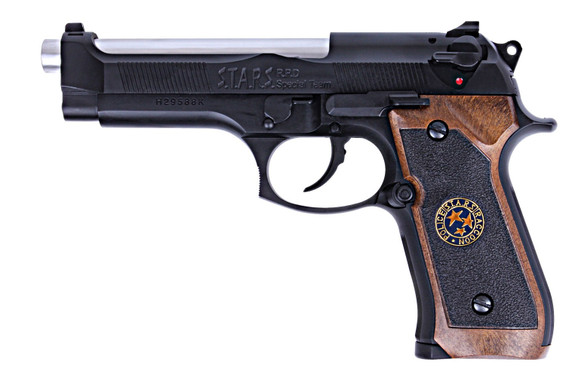 WE Tech Bio Hazard M92 GBB Airsoft Pistol in Black