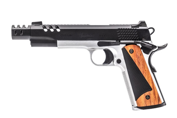 Vorsk CS Defender Pro MEU GBB Pistol in Silver/Black