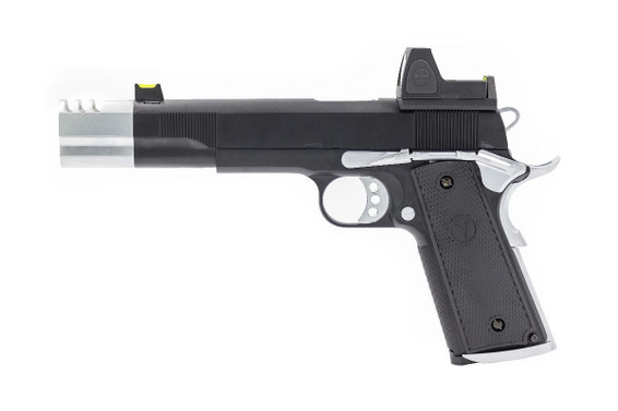 Vorsk VP-X Custom 1911 MEU GBB Pistol in Silver with BDS Sight