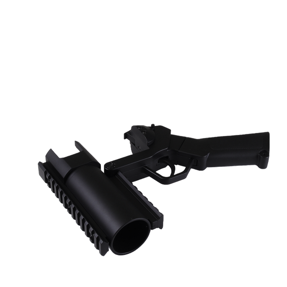 Nuprol Pistol Airsoft Grenade Launcher in Black bbgunsuk.co.uk