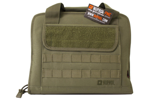 Nuprol PMC Deluxe Airsoft Pistol Bag in Olive Green