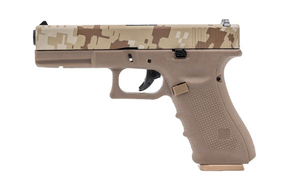 Raven EU17 Hydro Series GBB Pistol in Tan wth Digital Desert Slide (RGP-01-27)