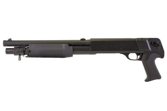 Double Eagle M56B Pump Action Shotgun 3 Shot Per Pump in Black