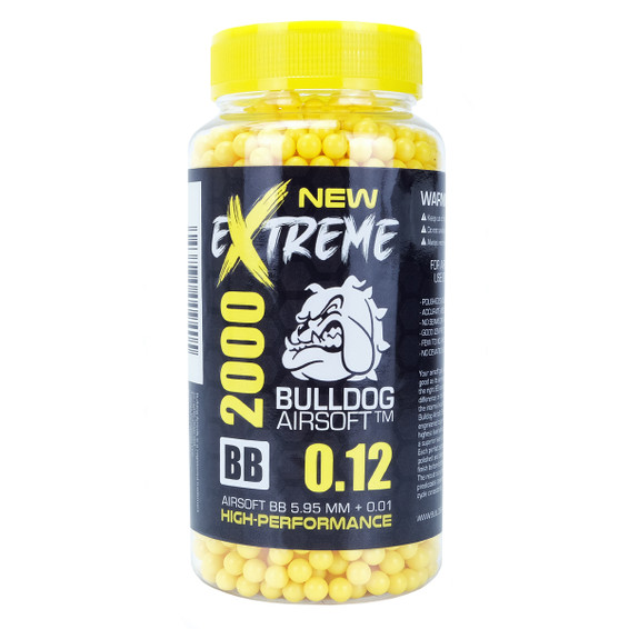 Bulldog "EXTREME" bb Pellets 2000 × 0.12g Bulldog "EXTREME" bb Pellets 2000 × 0.12g