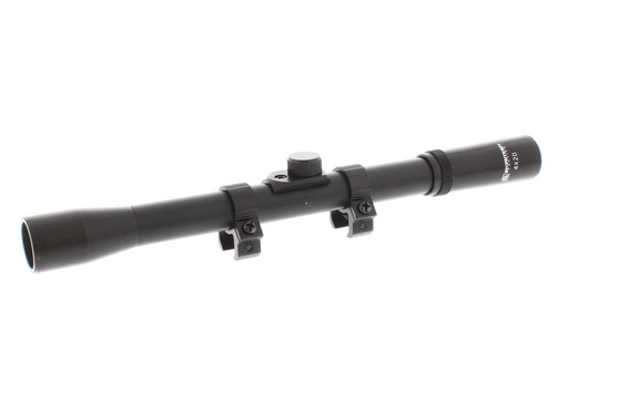  Skirmish Tactical 4X20 11mm Dovetail Mount Rifle Scope in black