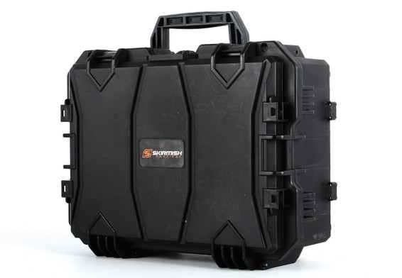 Skirmish Tactical PRO 4x Pistols Hard Case in Black with Diy Foam