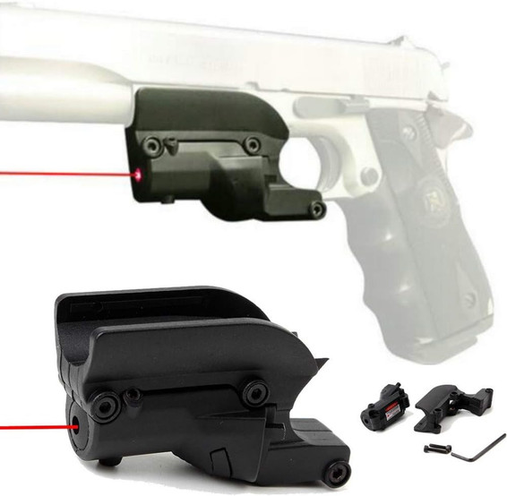 M92/M9 Red Laser Pistol Mount by NUPROL in Black