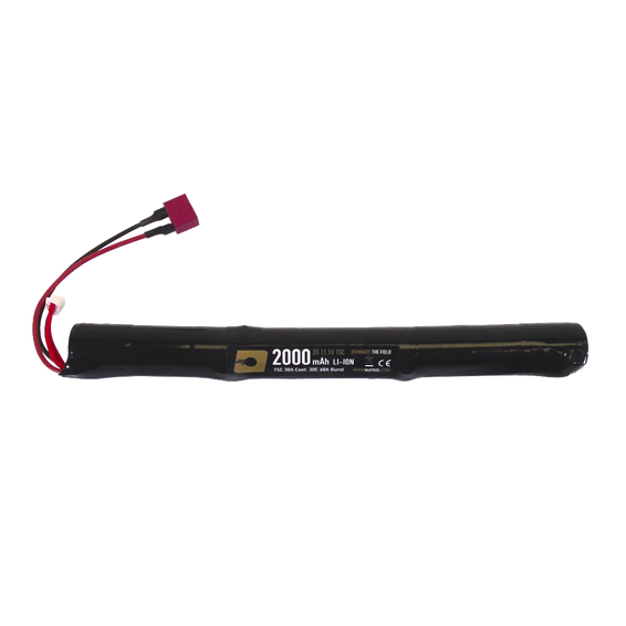 Nuprol Deans 2000mAh 11.1V Li-Ion 15C Stick Airsoft Battery (8160)