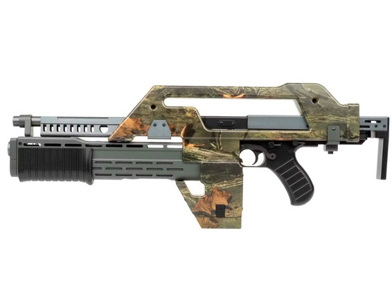 Snow Wolf M41A Pulse Rifle AEG - The Alien Gun in Real Tree Camo Snow Wolf M41A Pulse Rifle AEG - The Alien Gun in Real Tree Camo
