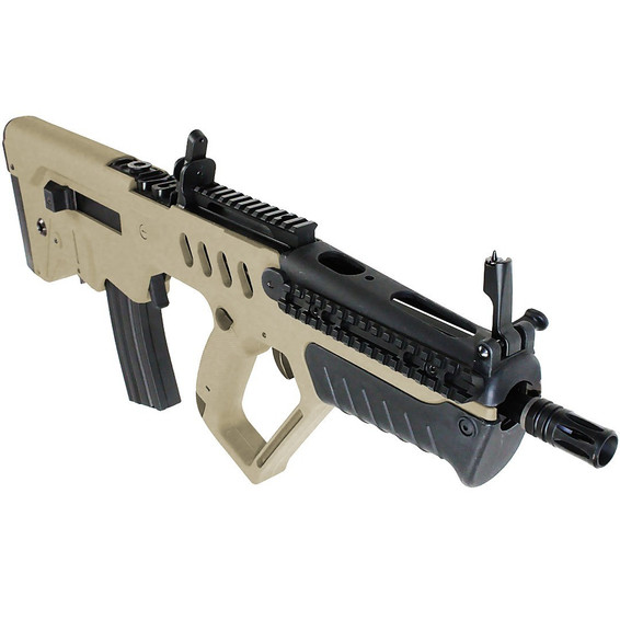 S&T Tavor T21 Explorer AEG Airsoft Rifle in Tan S&T Tavor T21 Explorer AEG Airsoft Rifle in Tan