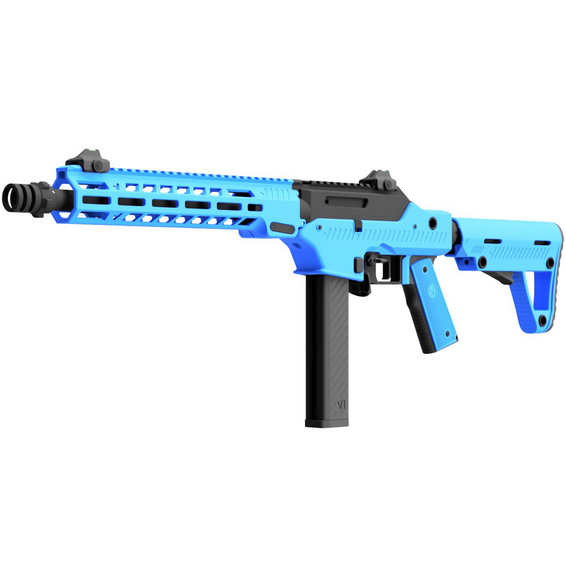 Vorsk VMP-2M Gas Blowback Airsoft Rifle in Blue (300 FPS CQB Version)