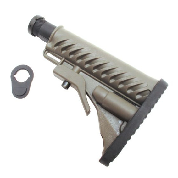 King Arms M4 Tactical Airsoft Rifle Stock in Dark Earth