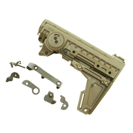 UFC M4 Airsoft Rifle Buttstock in Desert Tan