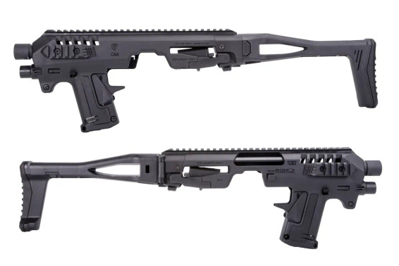 CAA Airsoft MICRO RONI G3 Pistol-Carbine Conversion for P320 M17 & M18 in Tactical Black CAA Airsoft MICRO RONI G3 Pistol-Carbine Conversion for P320 M17 & M18 in Tactical Black