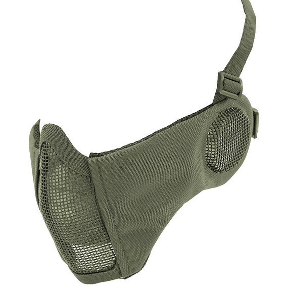 Nuprol Tactical Mesh Lower Face Shield V3 in Army Green
