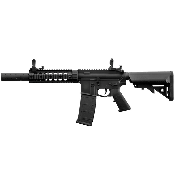 Nuprol Delta Pioneer M4SD Airsoft AEG Rifle in Black Nuprol Delta Pioneer M4SD Airsoft AEG Rifle in Black