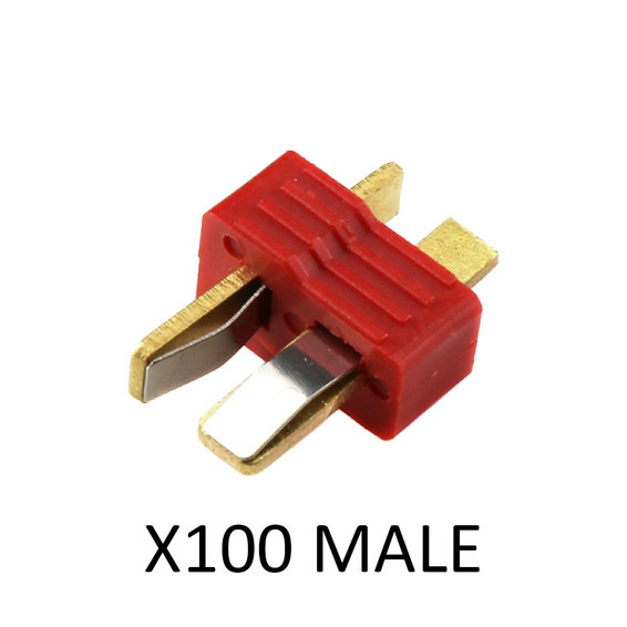 Nuprol Deans T-Connector Male Pack (M-100pcs) Nuprol Deans T-Connector Male Pack (M-100pcs)