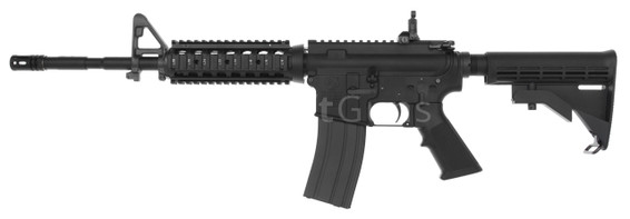 Tokyo Marui M4A1 MWS Gas Blowback Airsoft Rifle in Black