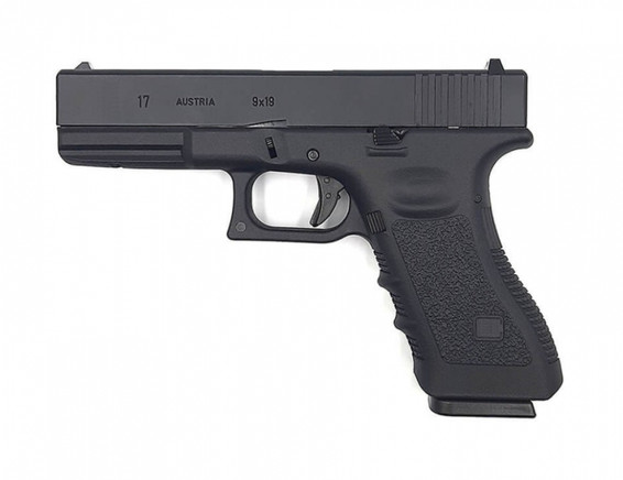 E&C EC17 G3 Gas Blowback Airsoft Pistol in Black