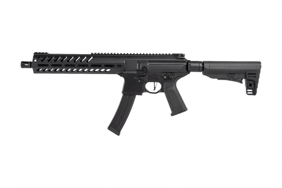 Stratos X MPX Gas Blowback SMG Airsoft Rifle in Black (STR-MX-02)