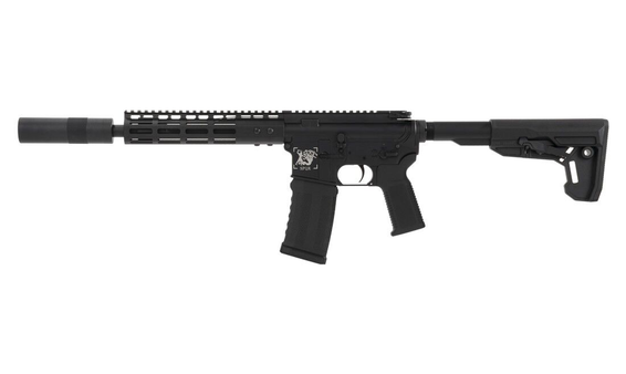 Secutor Centurion II MWS Gas Blowback Airsoft Rifle with Adjustable Stock in Tactical Black