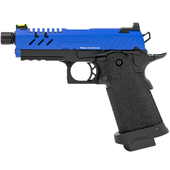 Vorsk Hi-Capa 3.8 Pro Gas Blowback Airsoft Pistol in Blue