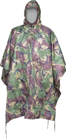US Style Poncho in DPM Camouflage