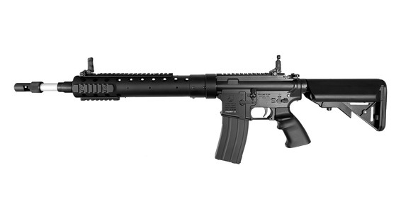 Cyma/EMG COLT.1008 MK12 MOD H 13.5" Gas Blowback Airsoft Rifle with Adjustable Crane Stock in Black