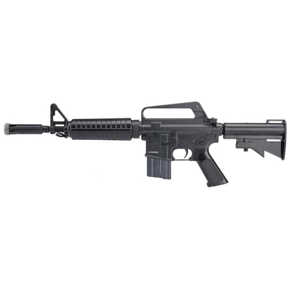 EMG/Cyma Colt XM177E2 Lightning Series Gas Blowback Airsoft Rifle in Black (COLT.1015-LS)