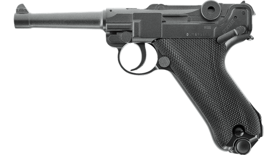Umarex - Legends P08 Luger CO2-Powered Airsoft Pistol in Black