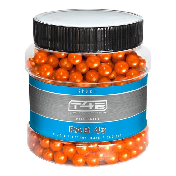 Umarex PAB43 Sport Paintballs 0.43Cal in Orange x 500 (2.4470)