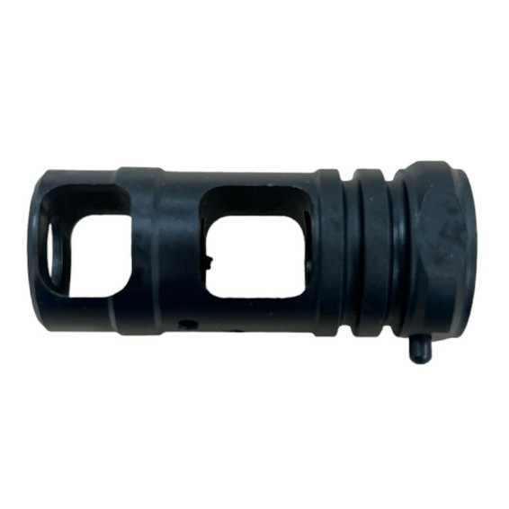 Ares x Amoeba Mutant Airsoft Rifle Flash Hider - Type D (AM-M-FH-004) in Black