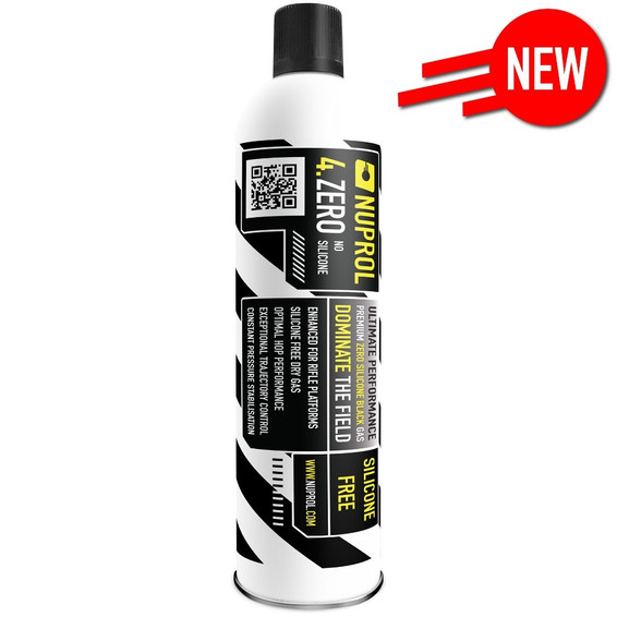 NUPROL 4.ZERO Ultra-High-Pressure performance Airsoft Black Gas -300g