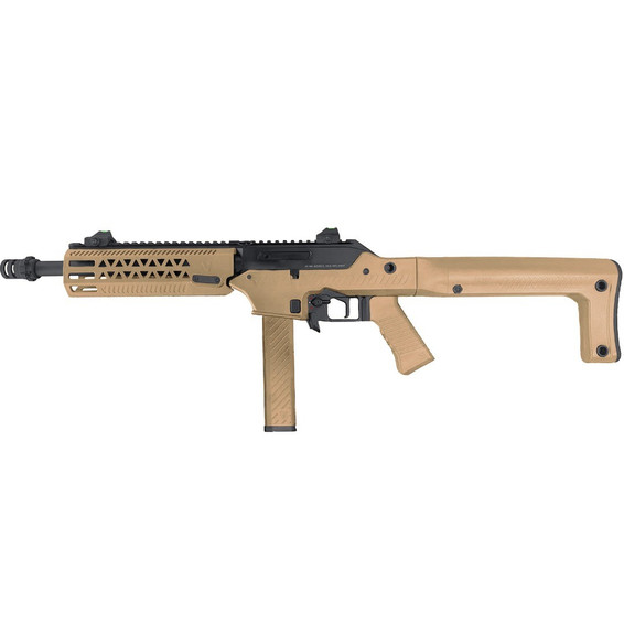 Vorsk VMP-2MCR Gas Blowback Airsoft Rifle with Fixed Stock in Desert Tan (328 FPS / 1 Joule))