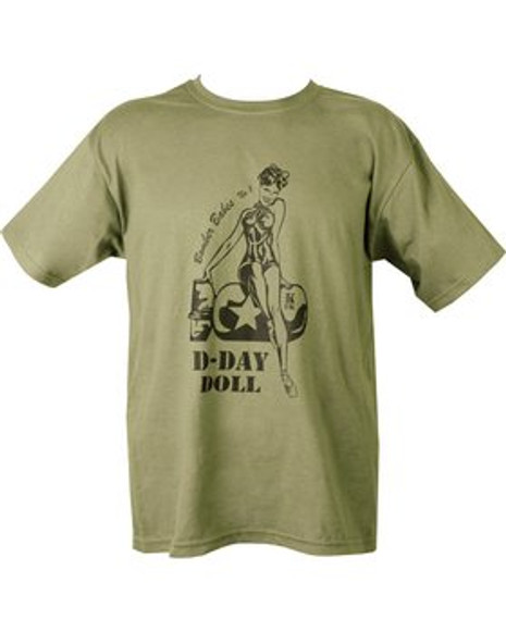 D-Day Doll T Shirt D-Day Doll T Shirt