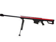 Barrett M82A1 Bolt Action Sniper Rifle in Red & Black