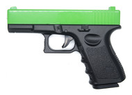  Galaxy G15 Full Metal spring pistol in Radioctive Green