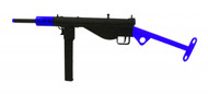 AGM STEN MKII Electric Airsoft BB Gun in full metal in blue