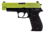 Raven R226 Gas Blowback pistol with Green Slide (RGP-04-14)