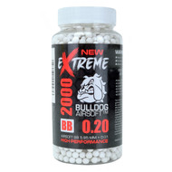 NEW -2000 × 0.20g White Bulldog Extreme BB Pellets Bottle- NEW