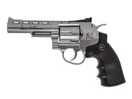 ASG Dan Wesson 4" Co2 Airsoft Revolver in Silver