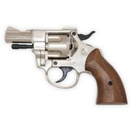 Bruni Blank Firing Olympic 5 Revolver In Chrome