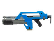 Snow Wolf M41A Pulse Rifle AEG - The Alien Gun in Blue