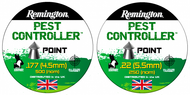 A tin of 250 Remington Pest Control.22 5.5mm Pointed Air Rifle Pellets (REMUKPESTP22)
