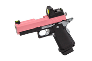 Raven Pink 3.8 GBB Hi-capa Pro Pistol in With BDS Sight (RGP-03-25-BDS)