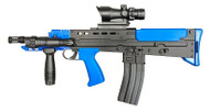 Vigor L86A2 SA80 replica bb gun rifle in blue